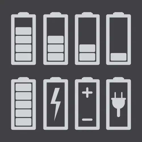 Battery symbols