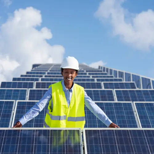 Solar energy panels and operator