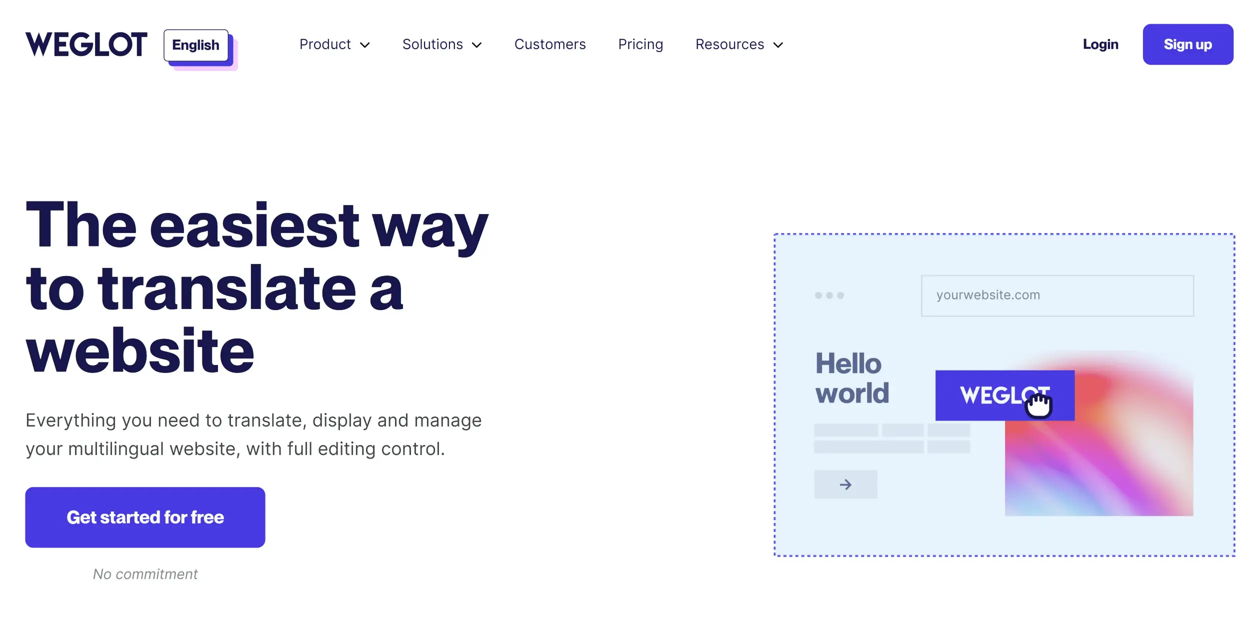 Weglot - Best machine translation software for website localization