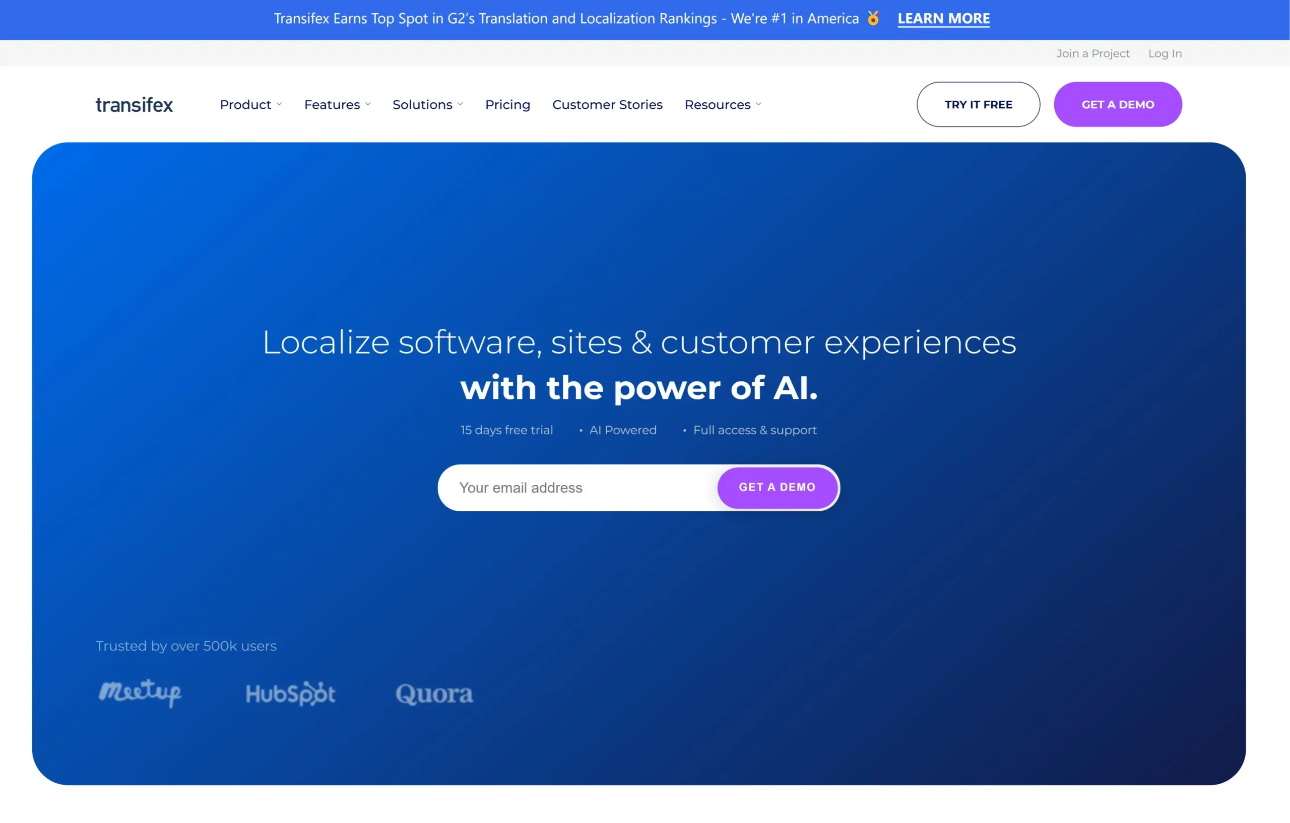 Transifex - Best machine translation software for community-powered translations