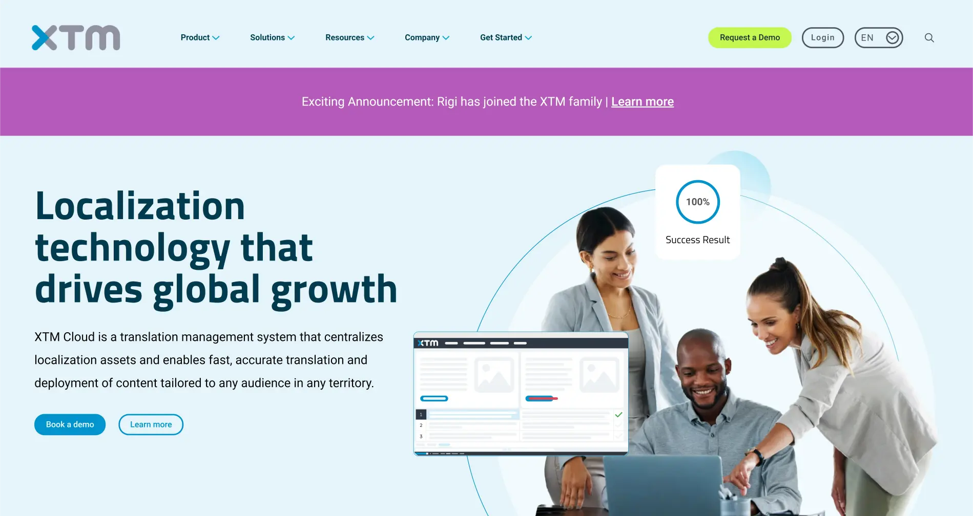 XTM Cloud - Best machine translation software for cloud-based translation management